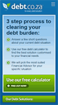 Mobile Screenshot of debt.co.za