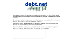 Desktop Screenshot of debt.net